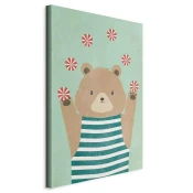 artgeist Slika Na Platnu Juggling Bear