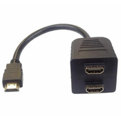PremiumCord Adapter HDMI split M - 2x F konektorji