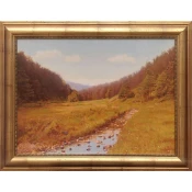 Ravna reka, 55x75 cm
