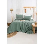 Lessentiel Maison Set Prekrivac i jastucnice Julia, 240x260 cm, Zeleni