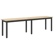 Vidaxl klop Sonoma 160 x 35 x 45 cm Konstruiran les