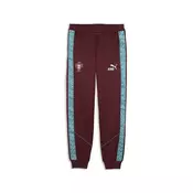 PUMA Portugal KING Anthem Pants Youth, Football, Ruby Shimmer/Sea Glass, 7-8Y