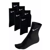 NIKE Sportske čarape Nike Everyday Cushion Crew, bijela / crna