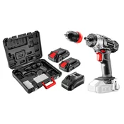 Aku bušilica/alat ??Energy+ 18V, Li-Ion, uklonjiva stezna glava 10mm, 2 baterije 2Ah, punjenje, kofer 58G022-SET2