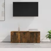 Vidaxl vidaXL TV stojalo dimljeno hrastovo 80x34x30 cm