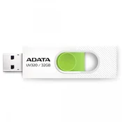 A-Data USB ključek 32 GB, UV320, USB 3.2, belo-zelen