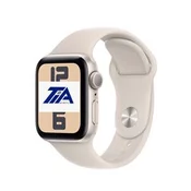 Apple Watch SE 2024 GPS 40mm S/M ohišje MXEF3QF/A Aluminijasto Polarstern pas športni Polarstern