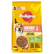 Pedigree Adult Mini perutnina z zelenjavo 500 g