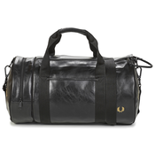 Fred Perry Športne torbe TONAL BARREL BAG Črna