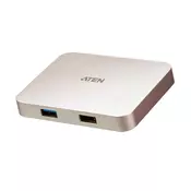 ATEN UH3235 USB 2.0 Type-C Rožnato zlata