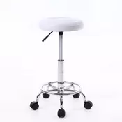 Kozmeticka stolica sa naslonom za noge BC005-1-White