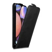Cadorabo Cadorabo Ohišje, združljivo z Samsung Galaxy A10s / M01s v nočna črna - Zaščitni ovitek v obliki flipa z magnetnim zapiranjem, (20563866)