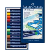 Uljane pastele Gofa set - 12 boja (Faber Castel - Uljane)
