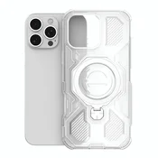 Hibridni ovitek Carbon Shield Pro za Samsung Galaxy S26 Plus - white transparent
