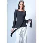 Trend Alacati Stili Ženska bluza Alc-X15038, Crna