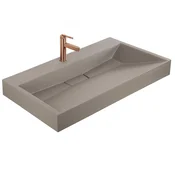 Konglomeratni umivalnik Rea GOYA 100CM Taupe