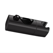 INF Nastavljiv nosilec za glavo prhe - brez vrtanja, univerzalni za 22-25mm palice Black, (5000165967)