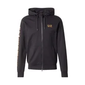 EA7 Emporio Armani Jopa na zadrgo zlata / črna