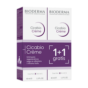 Bioderma Cicabio Krema, 40 ml 1+1 GRATIS