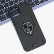 Torbica Cube Ring za iPhone 15 Plus 6.7 crna