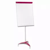 2X3 tabla flipčart mobilna RED Office Pro Mobile TF17 (Bela/Crvena) Flipchart, 70 x 100 cm, Metal, Bela/Crvena