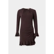 MICHAEL Michael Kors Obleka temno rjava