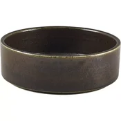 GENWARE Porcelanasta skleda, 43 mm, premer: 127 mm, črna