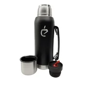 shumee Originalna črna termovka iz nerjavečega jekla 1l za yerba mate znamke UN mate