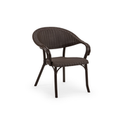 Matis Flash-R Wenge Baštenska stolica, 58x54x83cm, Tamnobraon