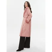 TWINSET Ovčje usnje 232TT2100 Roza Regular Fit
