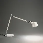 TOLOMEO STOLNA LAMPA E-27/100W BIJELA KOMPLET S POSTOLJEM A004420+A005320