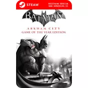 Batman Arkham Collection - Steam koda brez škatlice (WINDOWS PC)