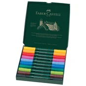 MARKER DVOJNO KONČAN AKVAREL 10BARV ALBRECHT DÜRER FABER CASTELL 160310 SORTIRANO