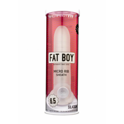 Fat Boy Micro Rebrast - navlaka za penis (17cm) - mlijecno bijela