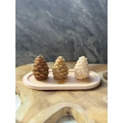 Aberto Design Set Dekorativnih figura Christmas Stone Set2, Šareni
