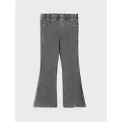 Sinsay - Flare pantalone - svetlo siva