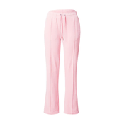Juicy Couture Hlače Tina  roza / srebrna