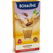 Caffé Borbone Caffe Borbone Ginseng kava z mlekom v kapsulah za Nespresso® 10 kos