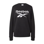 Bluza Reebok ženska, črna barva