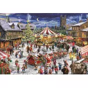 Clementoni Puzzle Christmas markets 1500 kosov