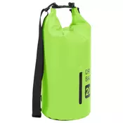 Suha torba s patentnim zatvaracem zelena 20 L PVC