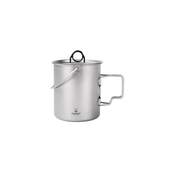 Titanium mug 750 ml with lid