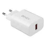 Lindy USB polnilnik tipa A 18W, 73412