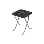 Alesta AL10032CM Sto Višenamenski Sklopivi Tekstura Crni Mermer 60x60cm