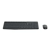 Logitech MK235 bežicna tipkovnica+miš, USB, crna (920-008031)