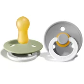BIBS Cucle, Svtlece, 0-6m, 2 komada, Sage night & Cloud night