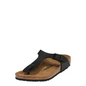 BIRKENSTOCK Odprti čevlji Gizeh, črna
