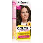 , Schwarzkopf Palette Color Shampoo šampon za toniranje odtenek 5-0 Medium Brown 50 ml