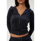 Juicy Couture Ženski duks sa kapuljacom Robertson, Teget