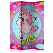 Paravan u 3 dijela - Dancing Unicorn [Room Dividers] 135x172